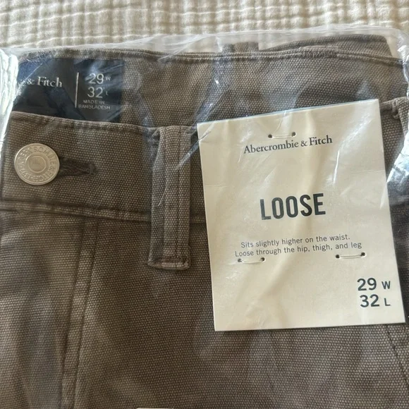Abercrombie Loose Workwear Pant 29x32 - Picture 2 of 6